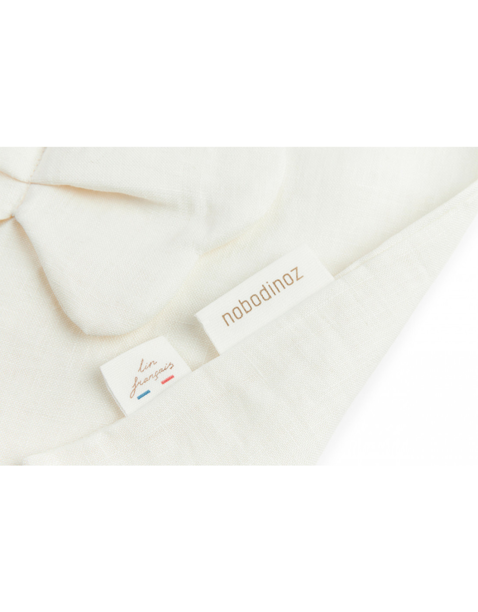 nobodinoz Doudou papillon - lin français - off white