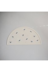 Mushie Set de table en silicone - Whales