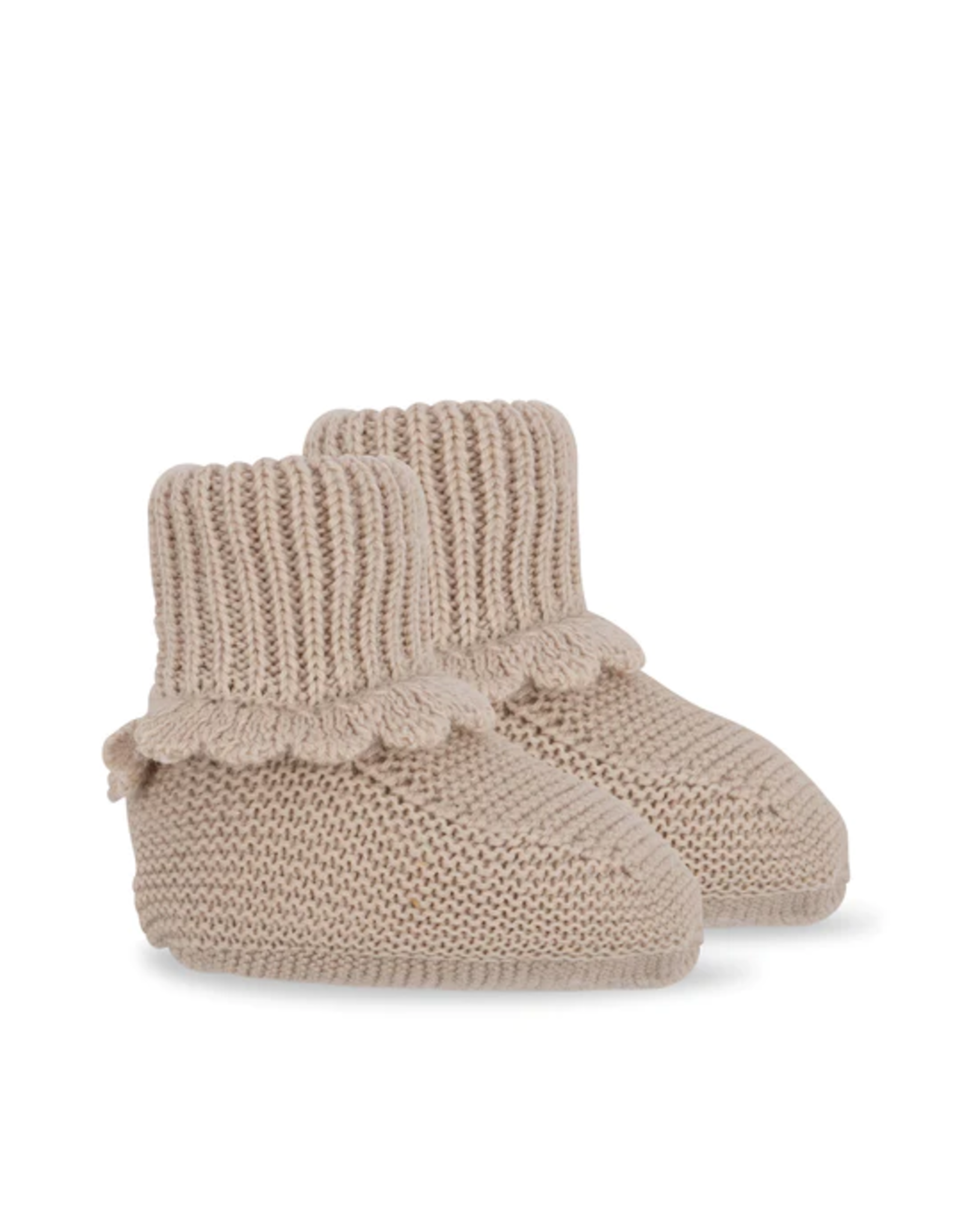 Konges Slojd Chaussons Tomama Booties - Peach dust
