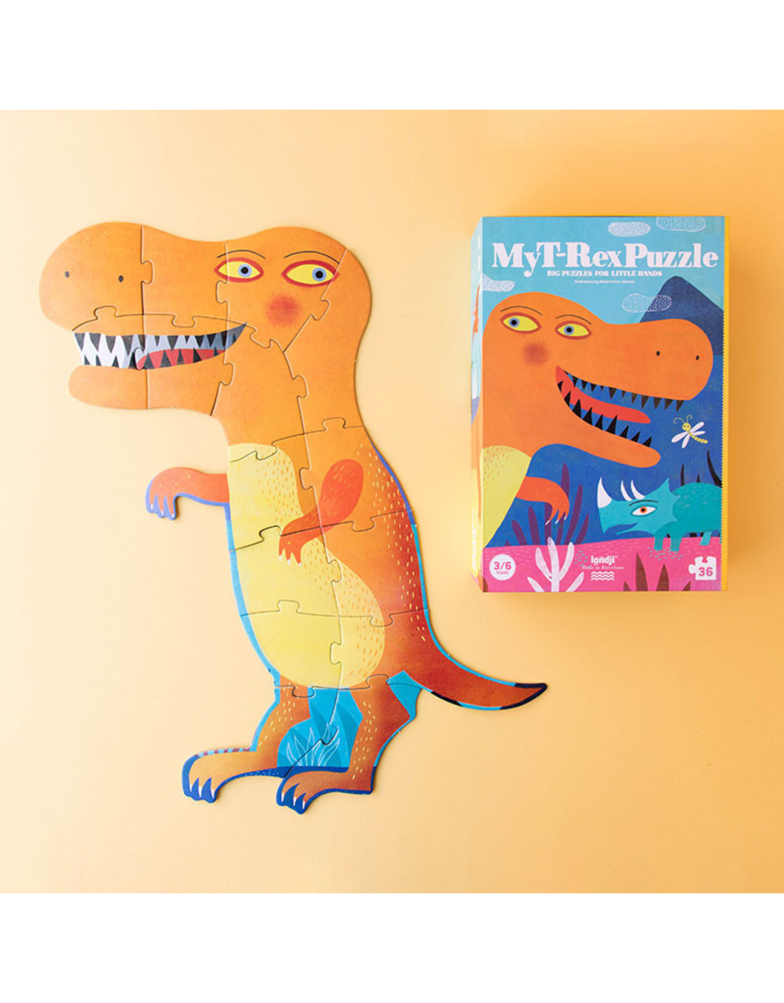 LONDJI Puzzle - My T-rex