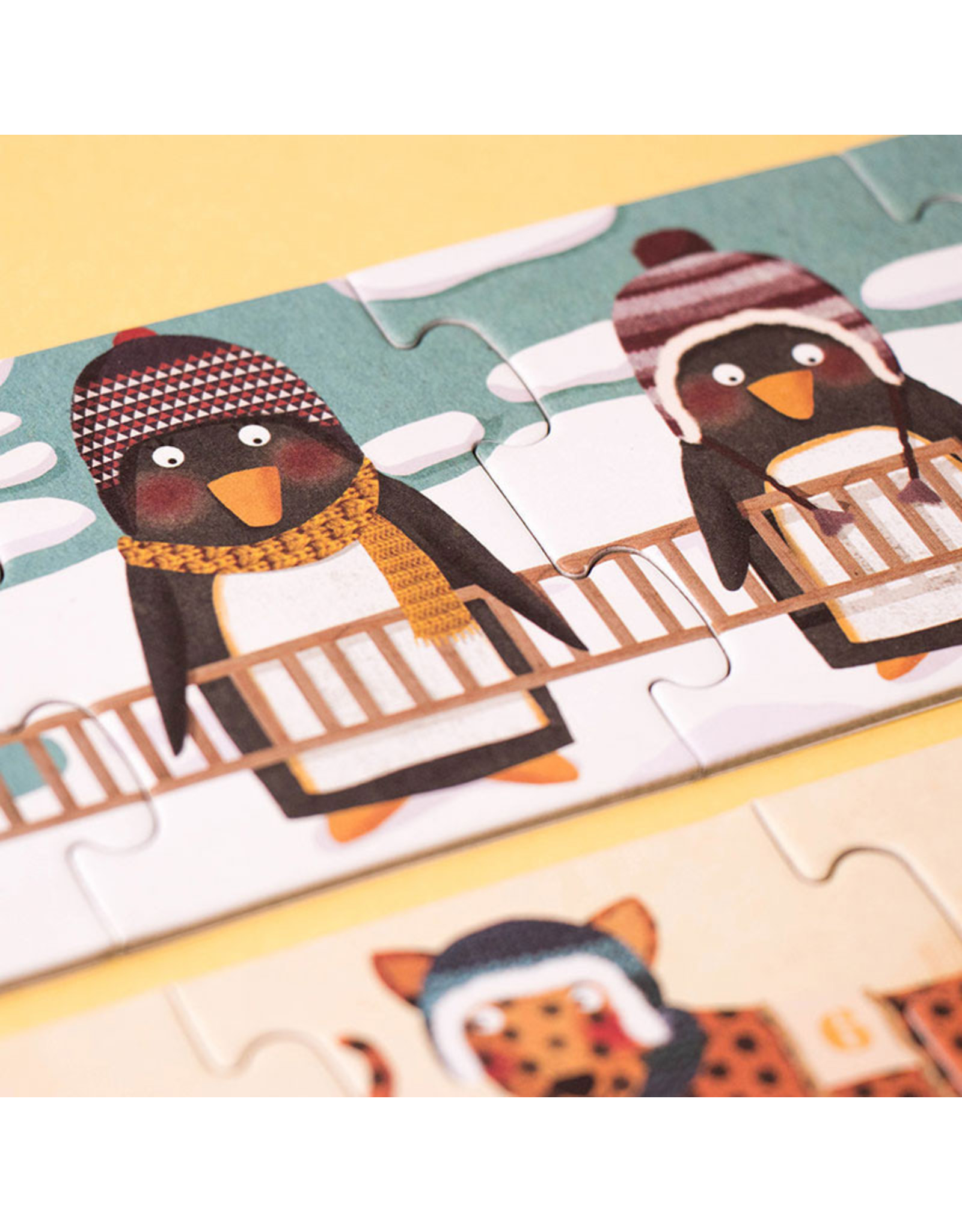 LONDJI Puzzle - 10 pingouins