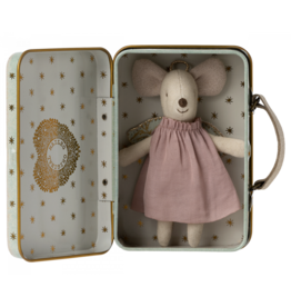 MAILEG Angel mouse in a suitcase