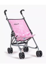 Minikane Poussette Vichy Rose et chassis noir