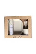Mushie Coffret vaisselle cadeau - square - Ivory