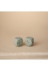 Mushie Dé - Jouet en silicone - cambridge blue / shifting sand