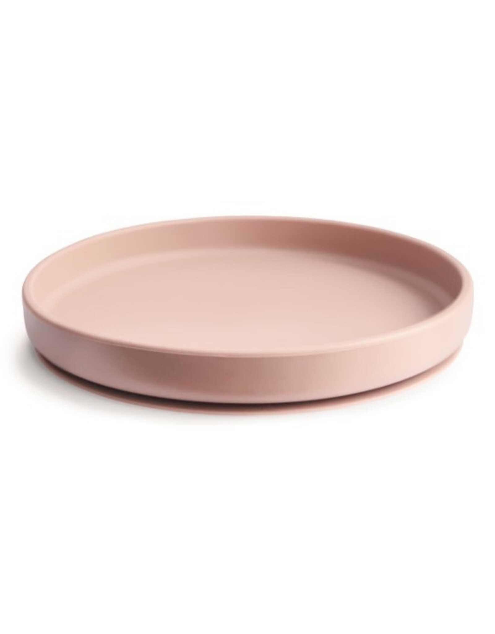 Mushie Assiette en silicone - Blush