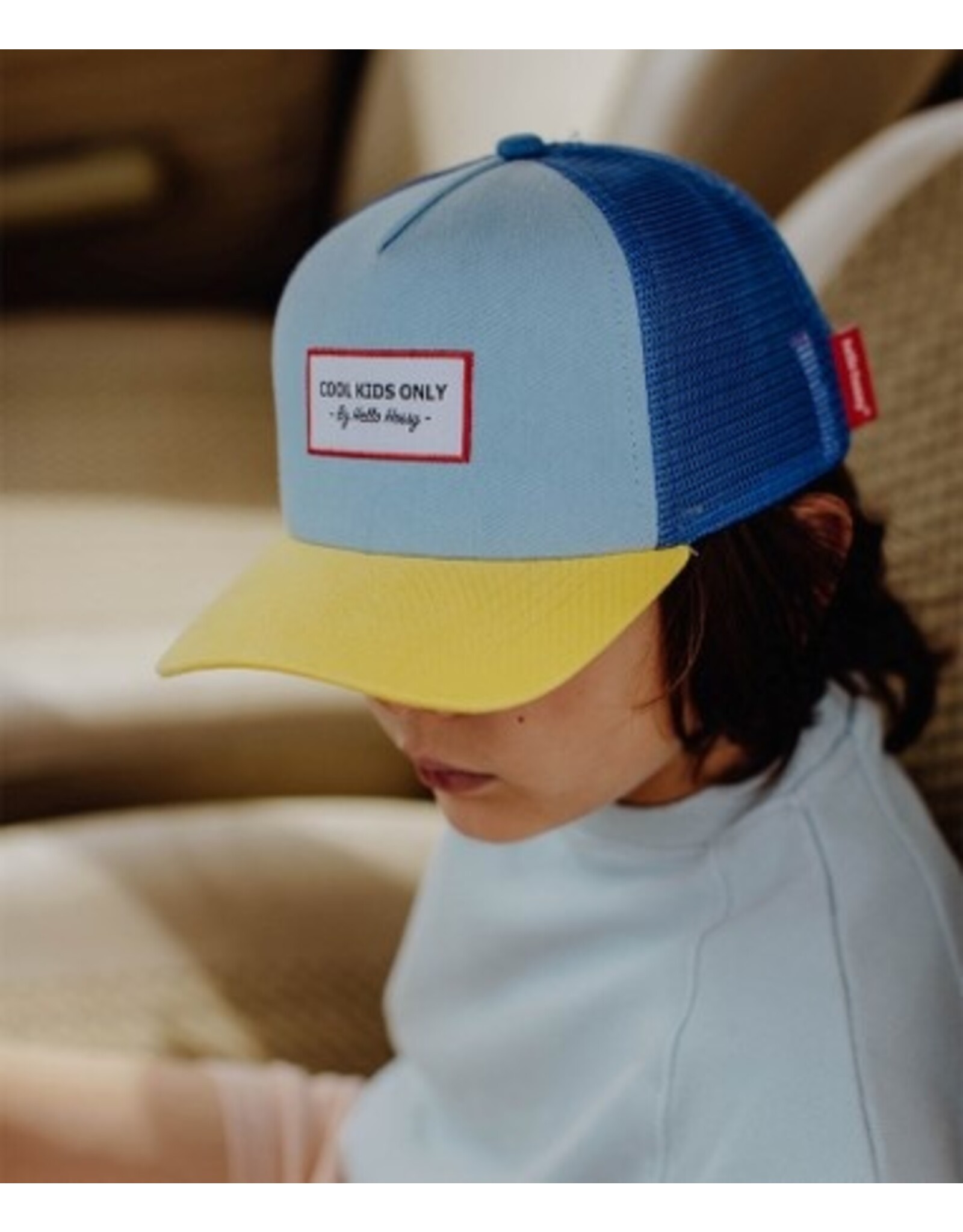 Hello Hossy Casquette - Mini Blue Lemon