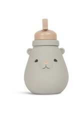 Konges Slojd Gourde en silicone petit ours - Topanga beach