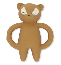 Konges Slojd Anneau de dentition - racoon - caramel