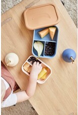 OYOY Lunch box Yummy - Fudge/blue - large