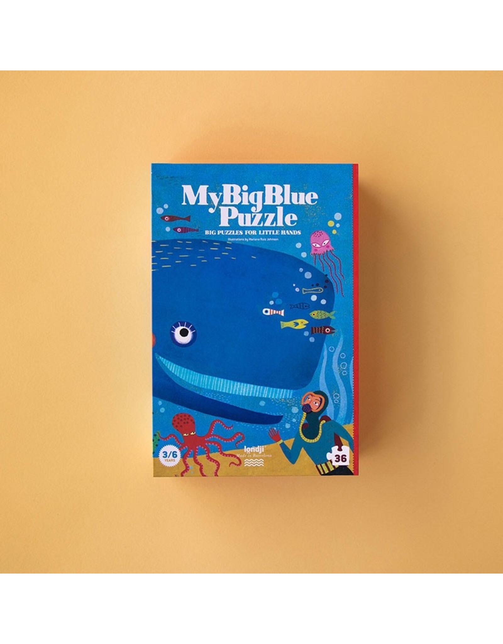 LONDJI Puzzle - My big blue