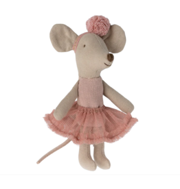 MAILEG Ballerina Mouse, little sister - Rose