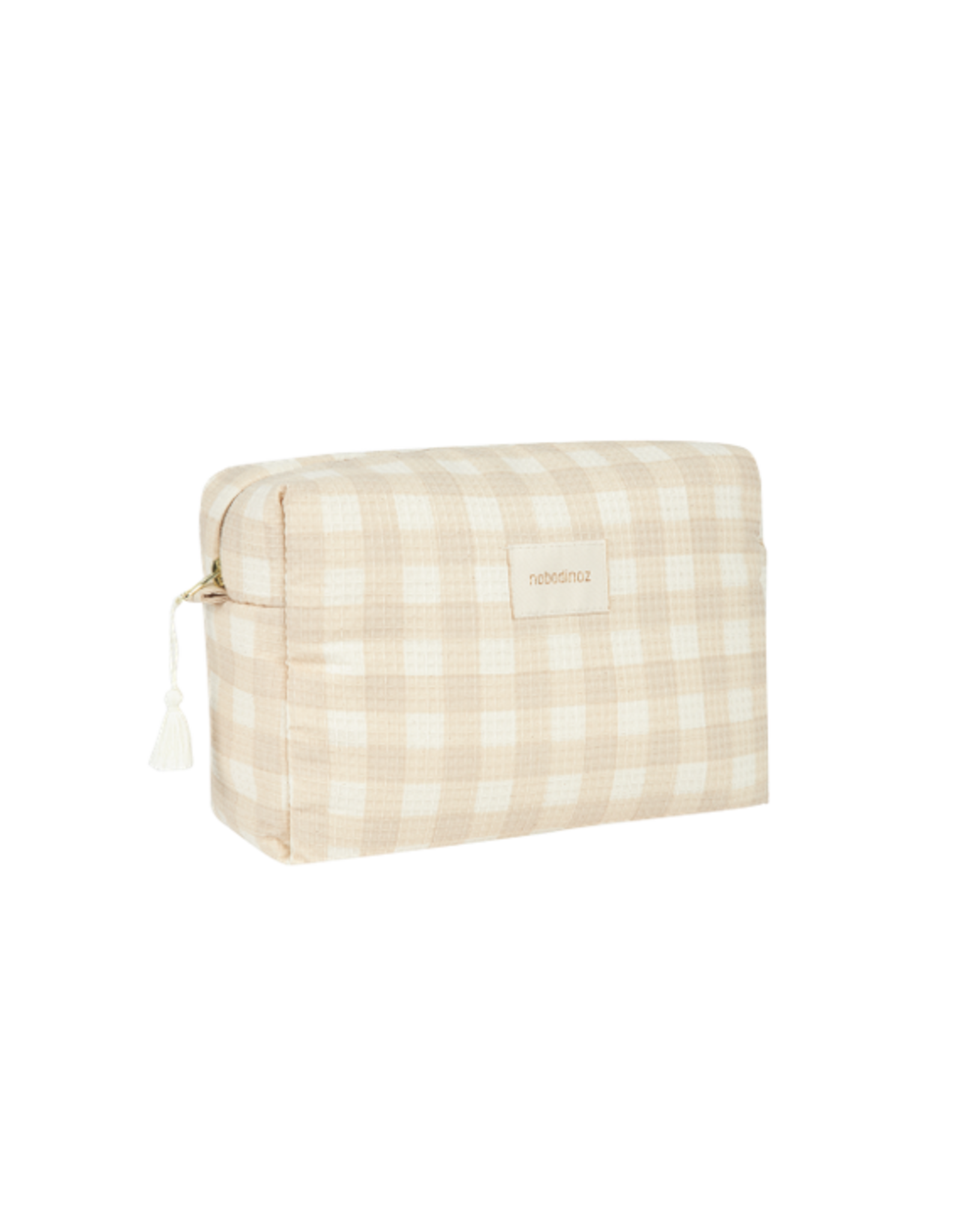 nobodinoz Trousse de toilette DIVA - ivory checks