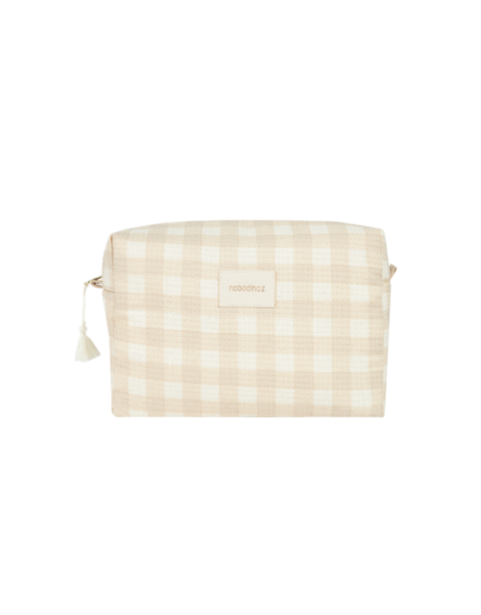 nobodinoz Trousse de toilette DIVA - ivory checks