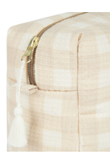 nobodinoz Trousse de toilette DIVA - ivory checks