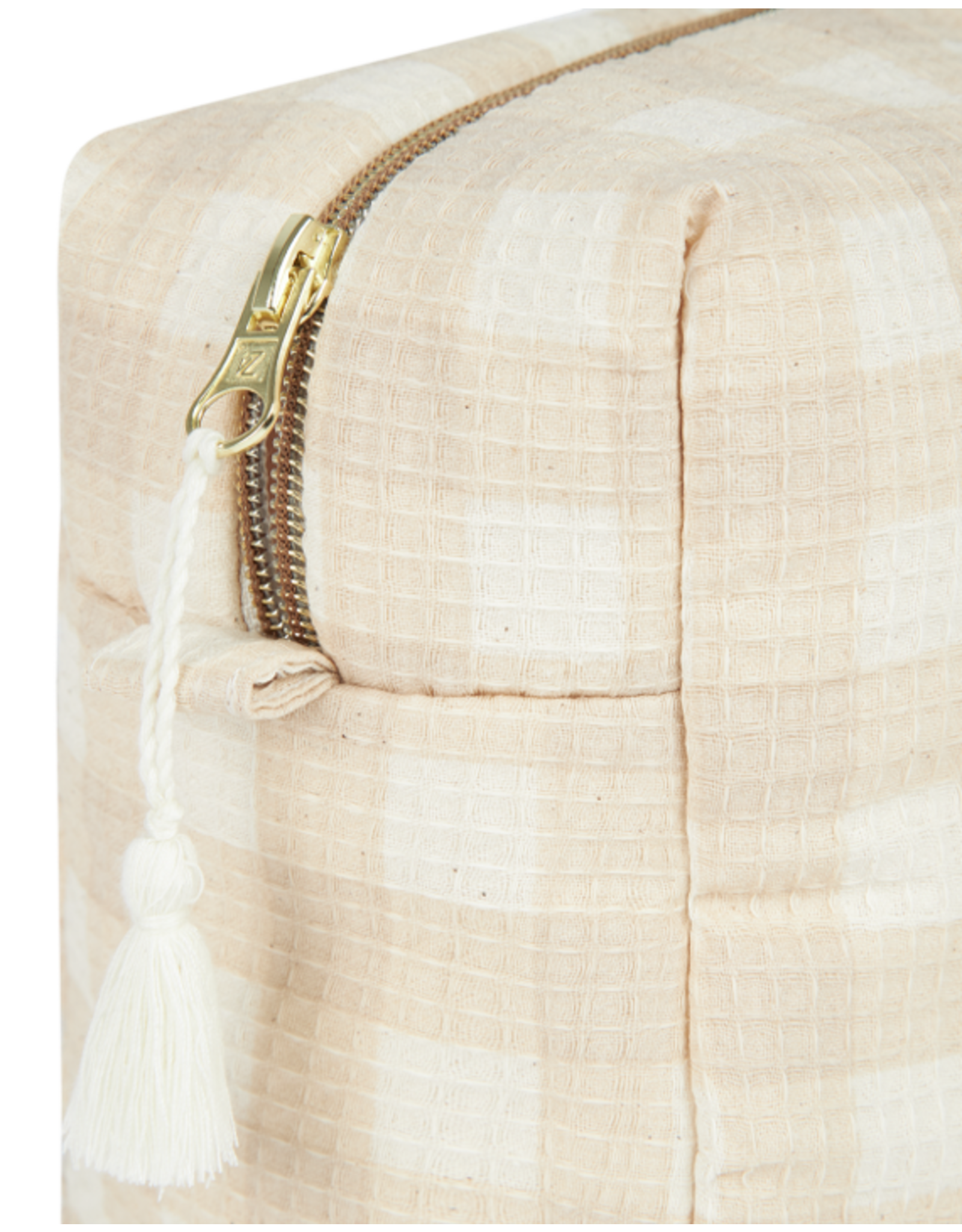 nobodinoz Trousse de toilette DIVA - ivory checks