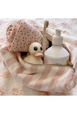 Rose in april Trousse de toilette VIC - Rayée light pink