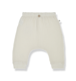 1+in the family Pantalon GIUSEPPE - ivory