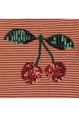 Konges Slojd Maillot Jade - Cherry glitter stripe