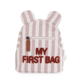 Childhome My first bag - Rayures - Nude