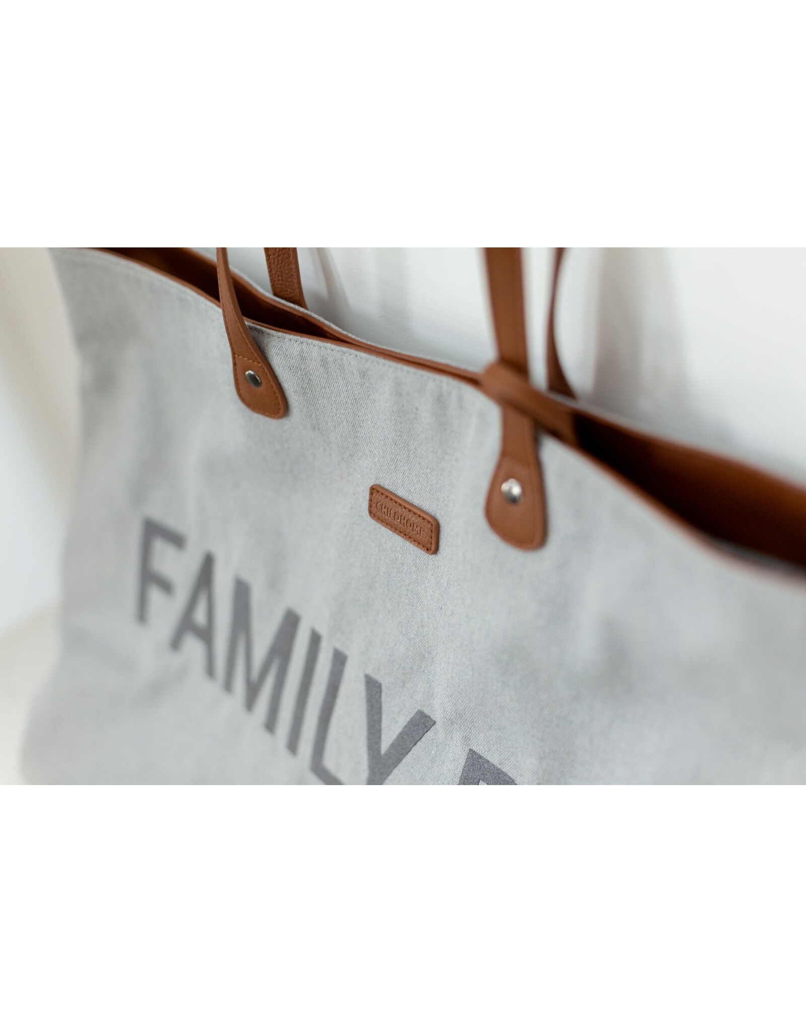 Childhome Family bag - Canvas - Gris
