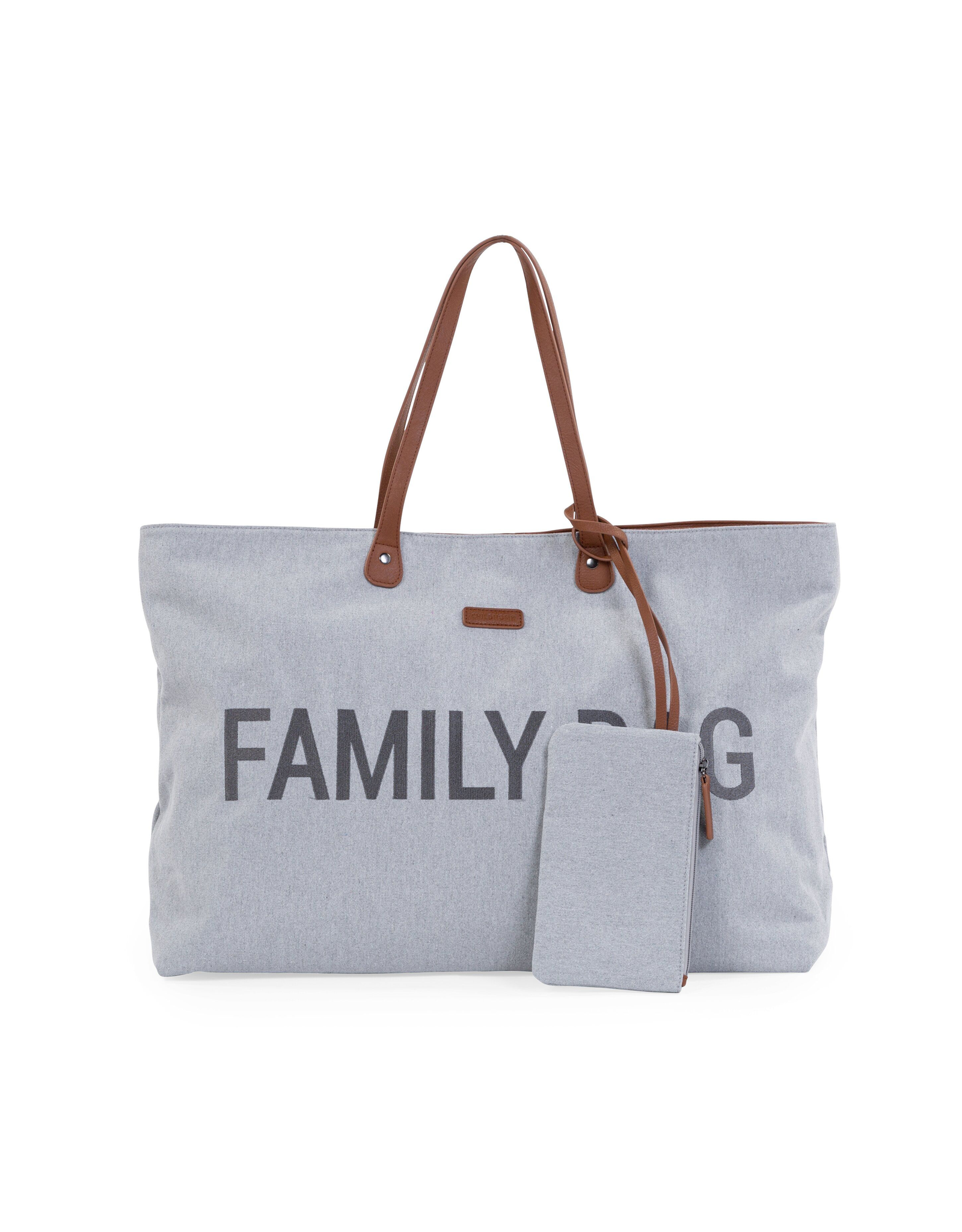 Childhome Family bag - Canvas - Gris