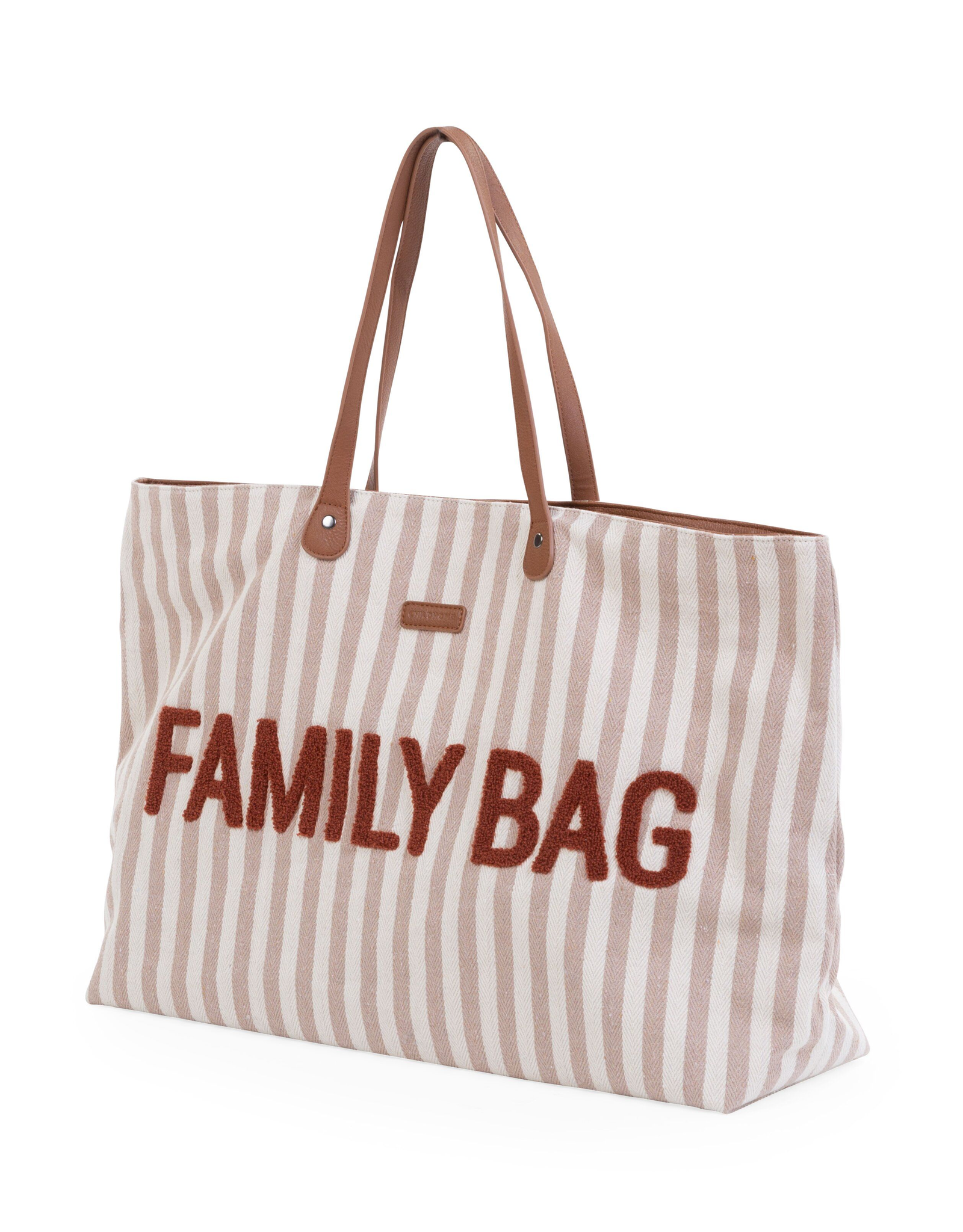 Childhome Family bag - Rayures - Nude