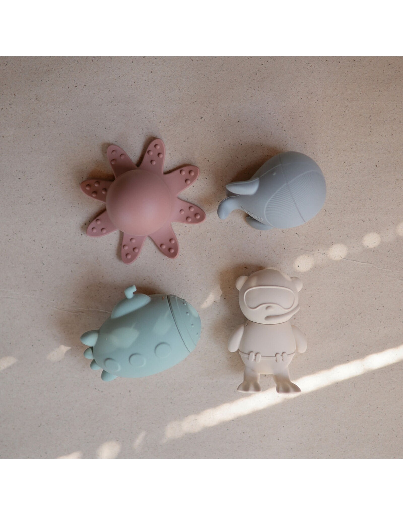 Mushie Ensemble de jeu de bain Sealife