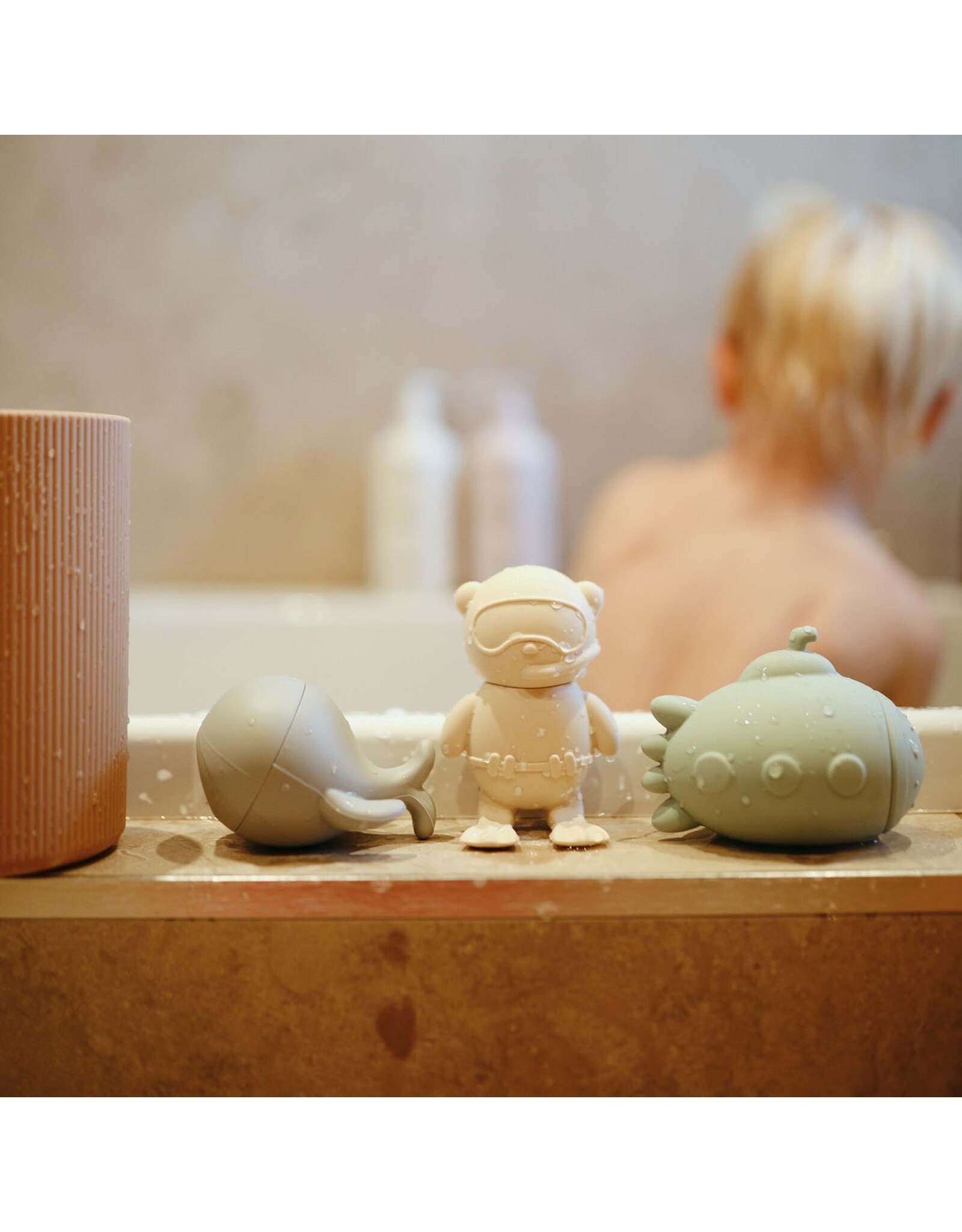 Mushie Ensemble de jeu de bain Sealife