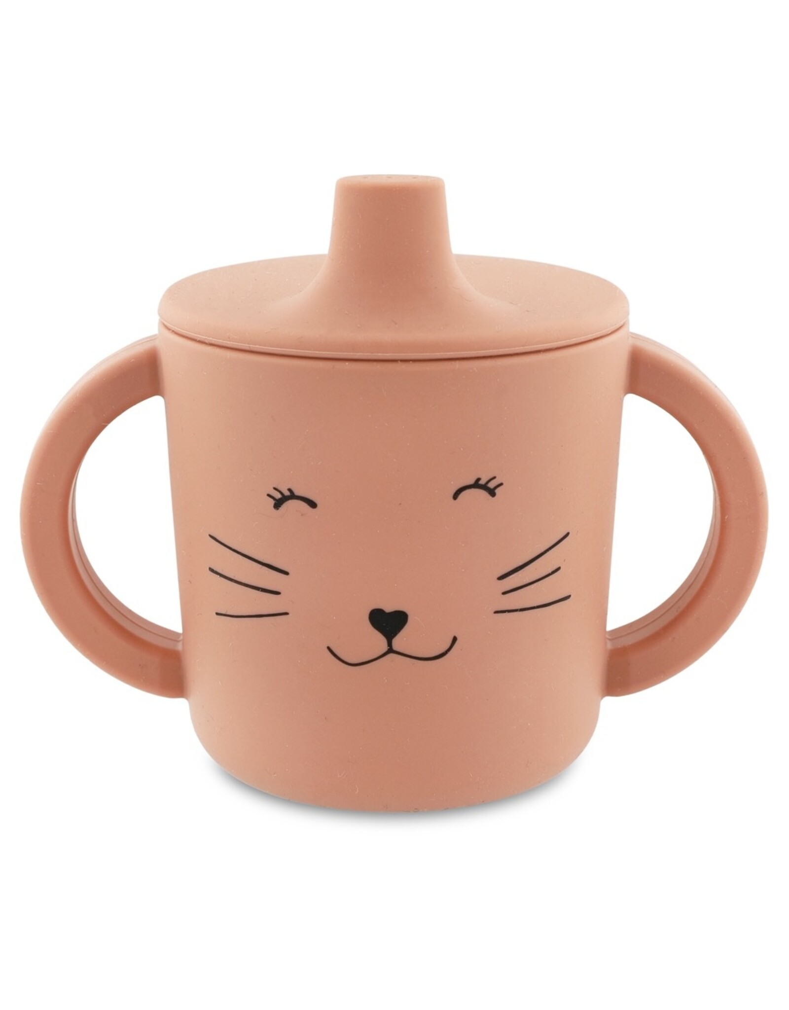 Trixie Tasse d'apprentissage en silicone - Mrs Cat