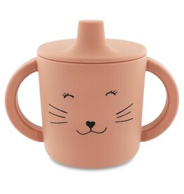 Trixie Tasse d'apprentissage en silicone - Mrs Cat