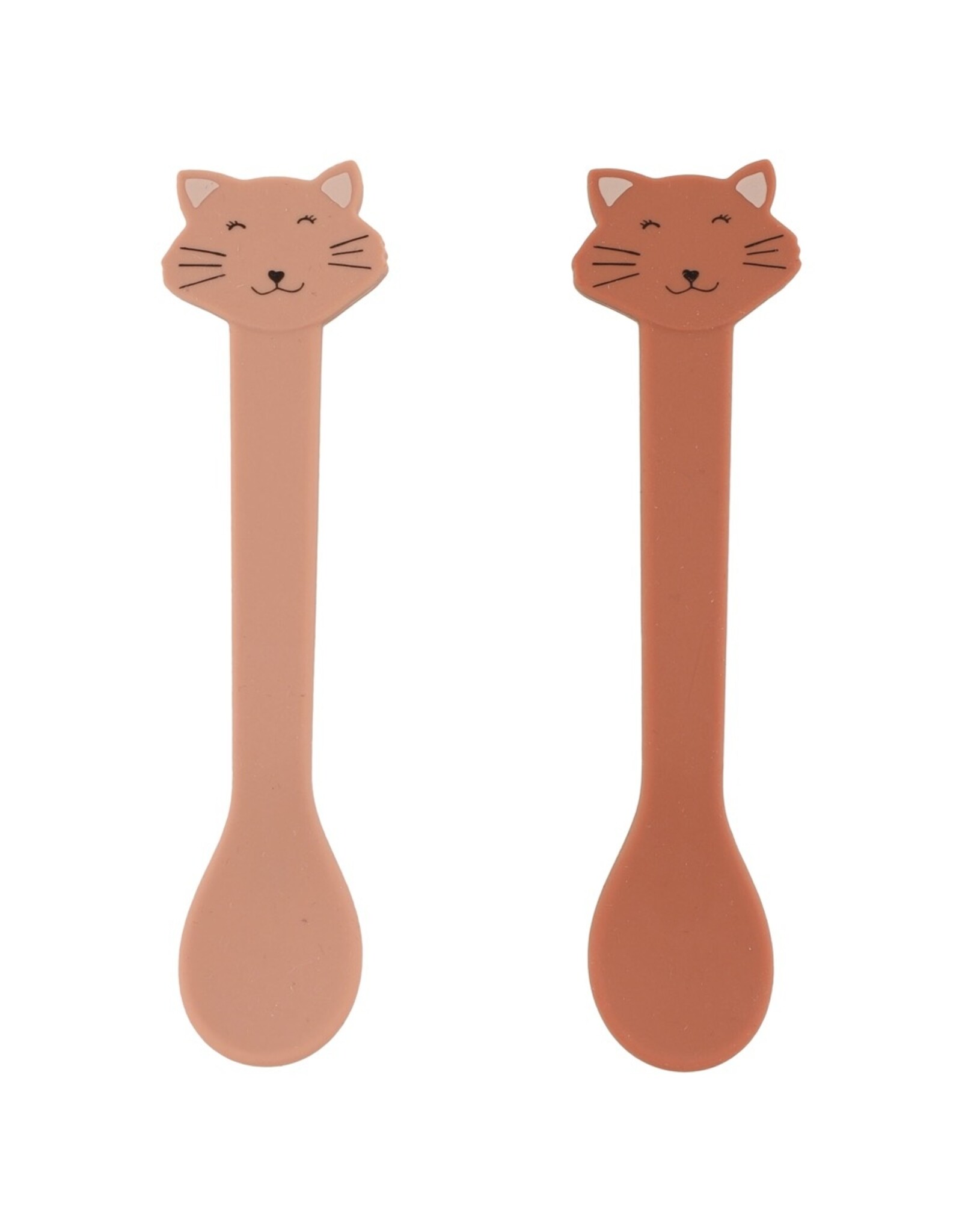 Trixie Lot de 2 cuillères en silicone - Mrs Cat