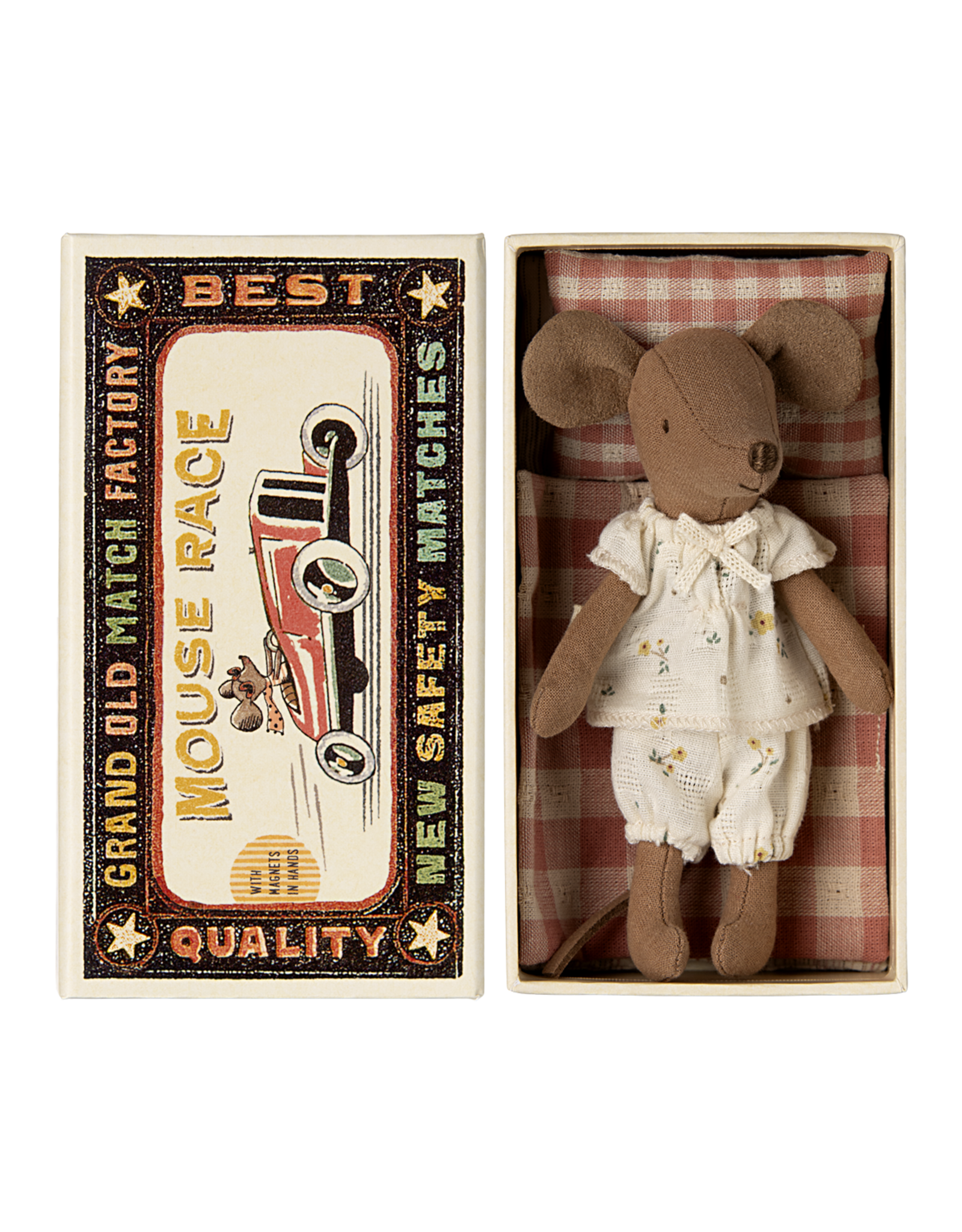 MAILEG Big sister mouse, in matchbox 2024