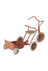 MAILEG Chariot tricycle, Souris - Corail