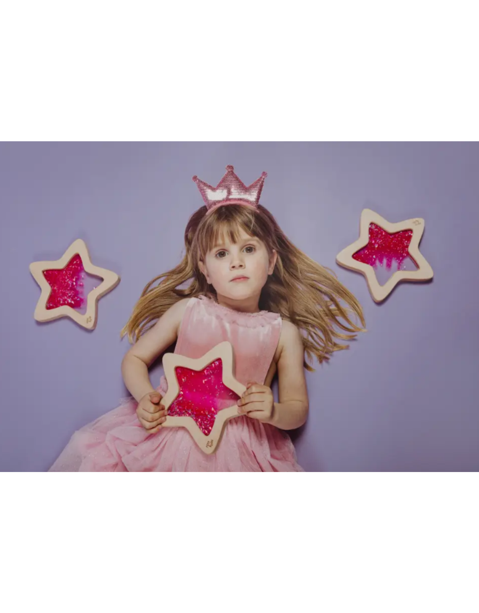 Petit Boum Étoile sensorielle rose - Nebula