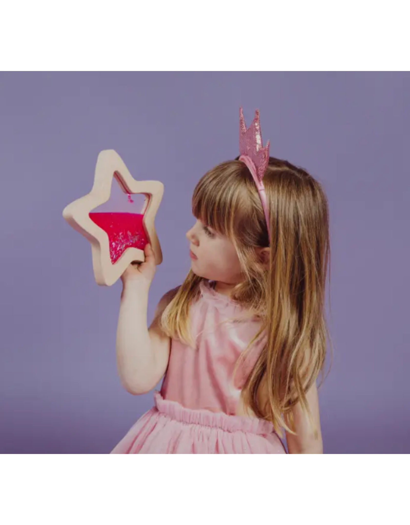 Petit Boum Étoile sensorielle rose - Nebula