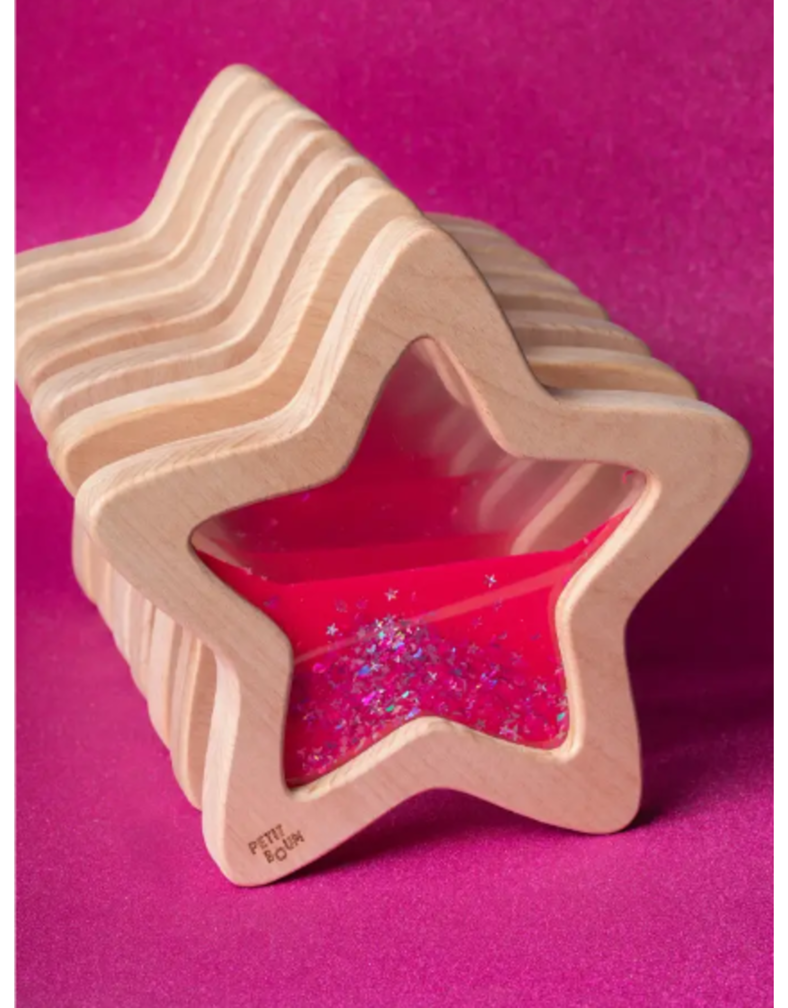 Petit Boum Étoile sensorielle rose - Nebula