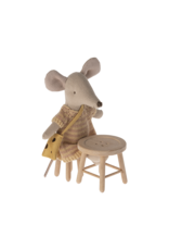 MAILEG Ensemble table et tabouret, Souris