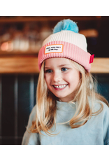 Hello Hossy Bonnet - Block - Pink Ice