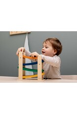 Trixie Rampe de course en bois avec 4 voitures