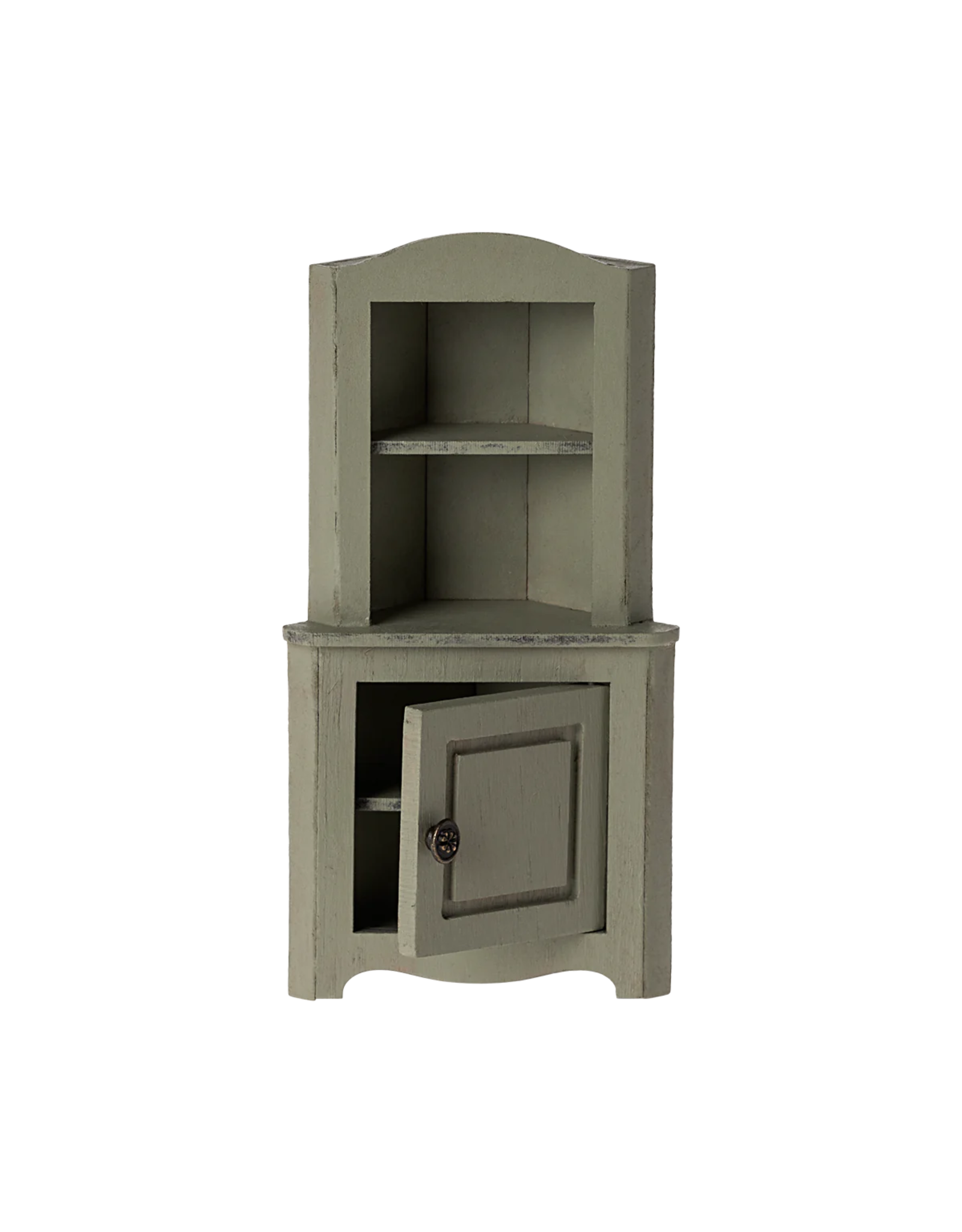 MAILEG Corner cabinet mouse, light green