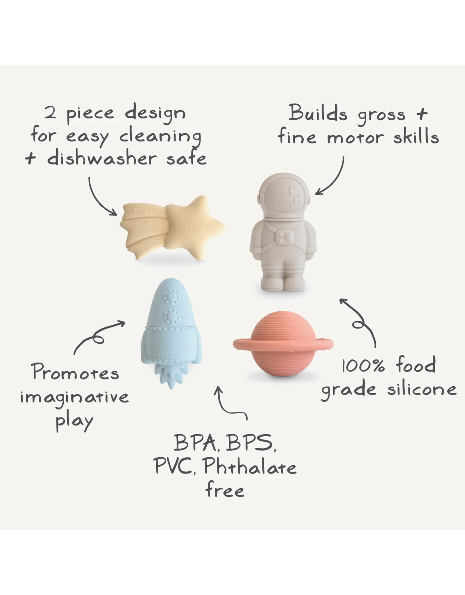 Mushie Jeux de bain - espace