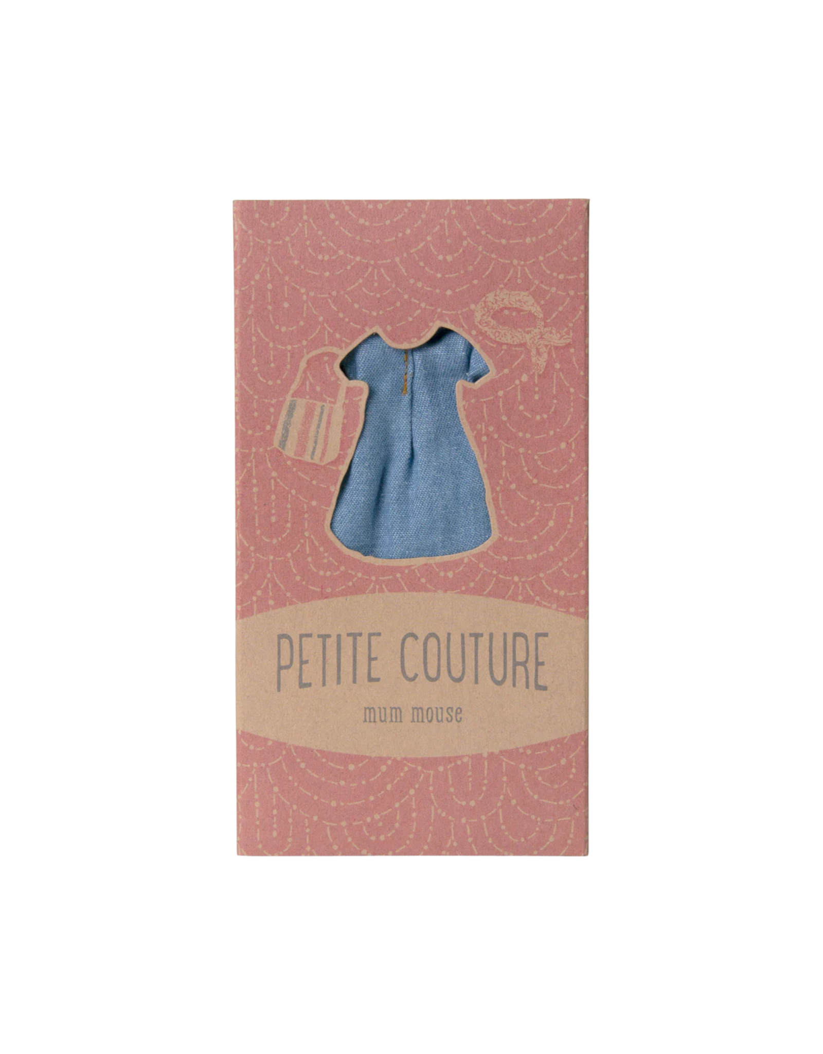 MAILEG Ensemble de vêtements pour maman souris - denim