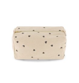Rose in april Trousse de toilette VIC - Coeur sand
