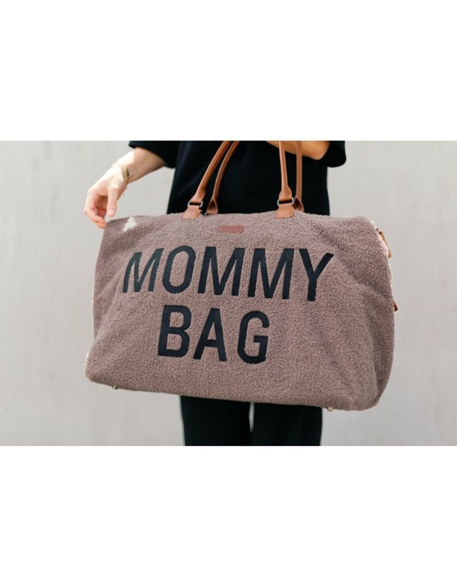 Childhome Mommy Bag - Teddy brun doux