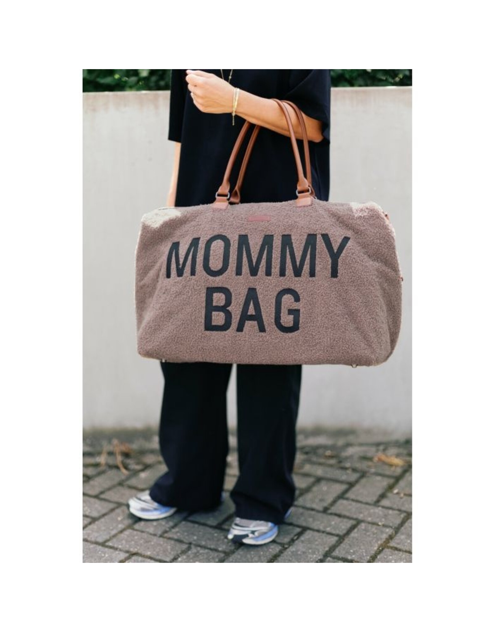Childhome Mommy Bag - Teddy brun doux