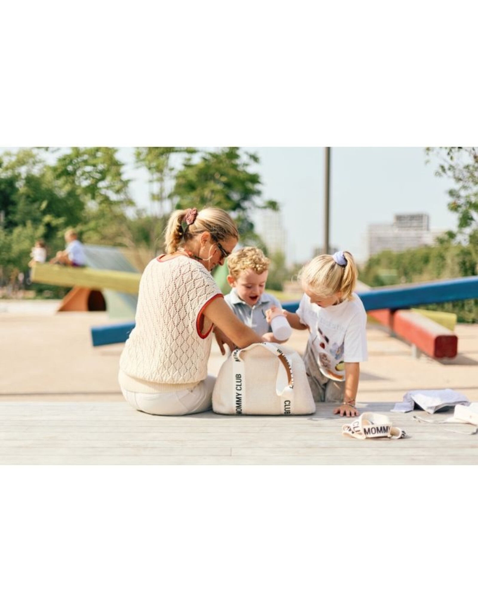Childhome Mommy Club - Signature - Teddy écru