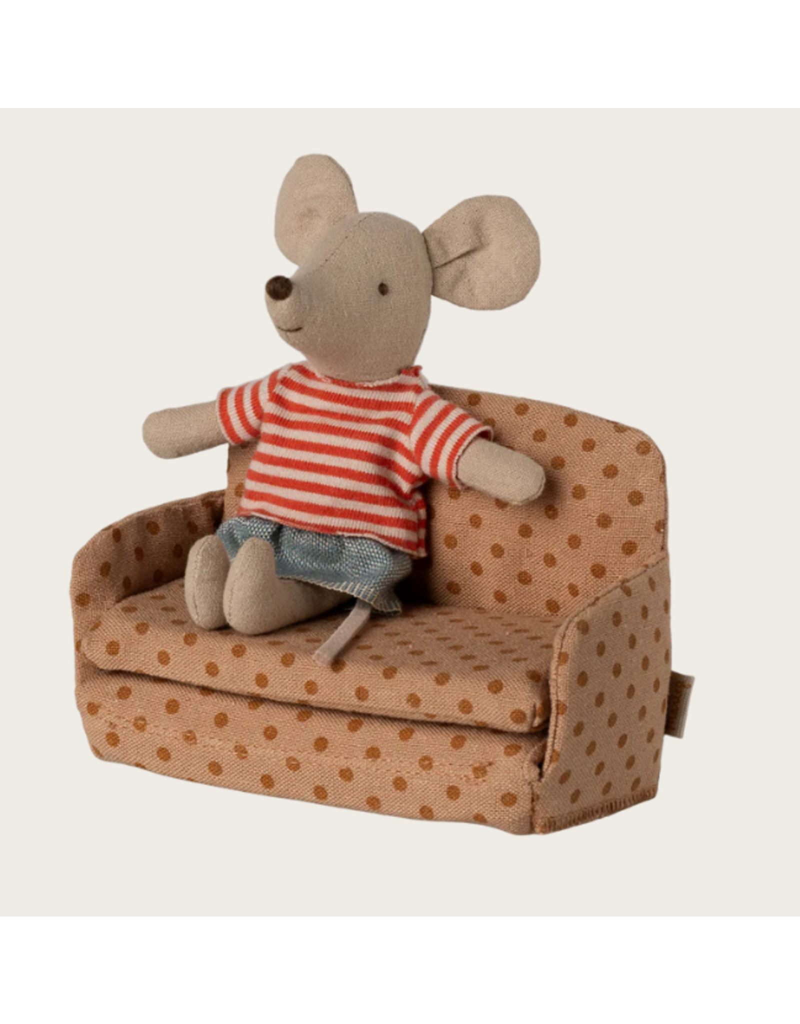 MAILEG Canapé-lit, Souris - A pois