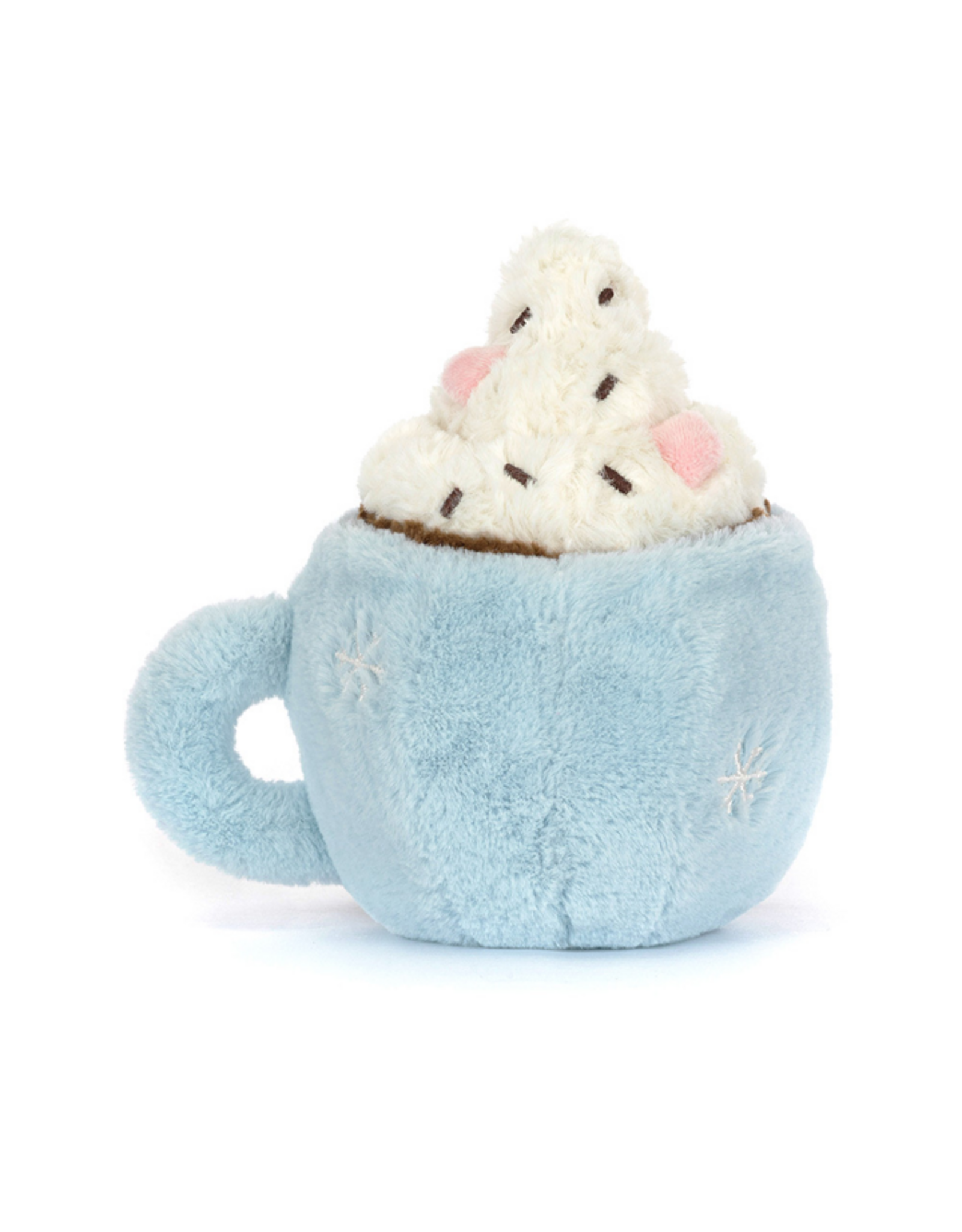 Jellycat Amuseables hot chocolate with marshmallows