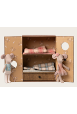 MAILEG Studio de danse avec petite sœur et petit frère Souris